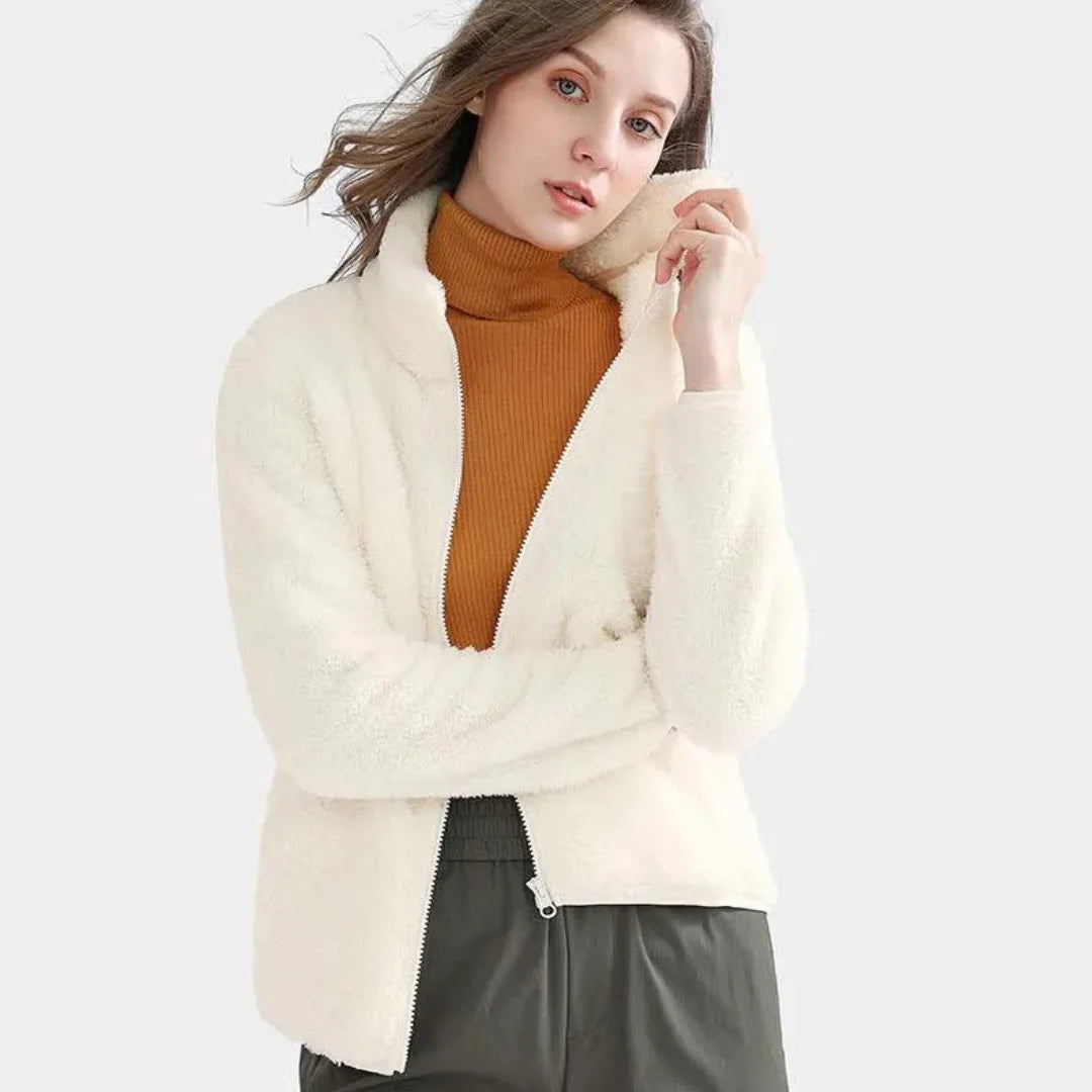 TESSA™ | Fluffy dames jacket