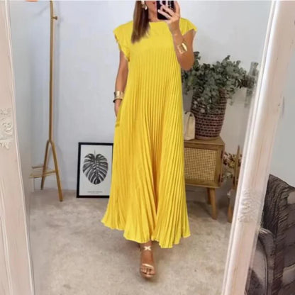 CELINA™️ | Geplooide jurk