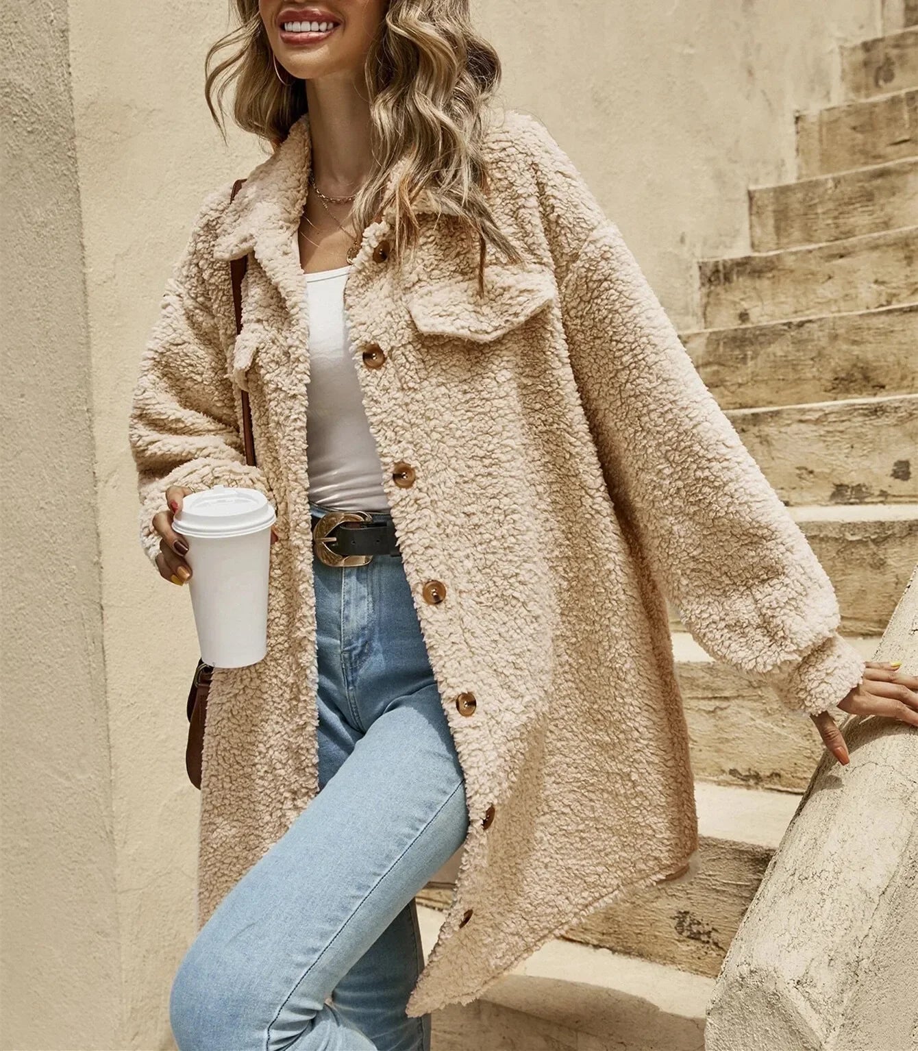 HALEY™ | Teddy cardigan