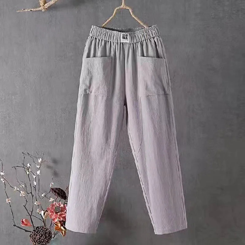 MARCELLA™ | Linnen damesbroek 1 + 1 GRATIS